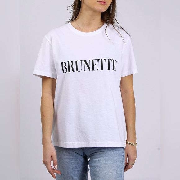 Brunette The Label Tops - BRUNETTE THE LABEL BRUNETTE TEE NWT!